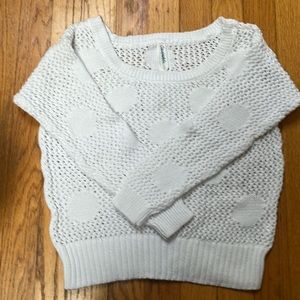 Small Aeropostale white sweater